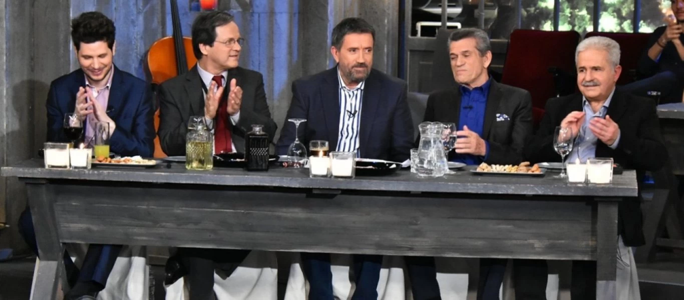 Η Ειρήνη Στεριανού «άναψε φωτιές» στο πλατό του Σπύρου Παπαδόπουλου με το τσιφτετέλι της (βίντεο)